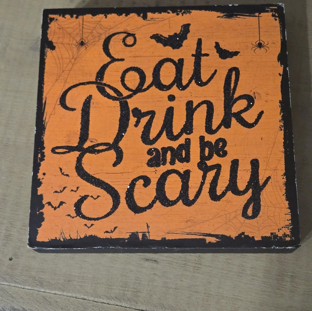 N/A halloween sign